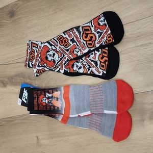 NWT Okstate youth socks